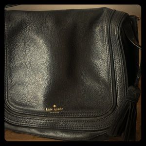 Kate Spade: Beautiful Black Leather/Suede Purse